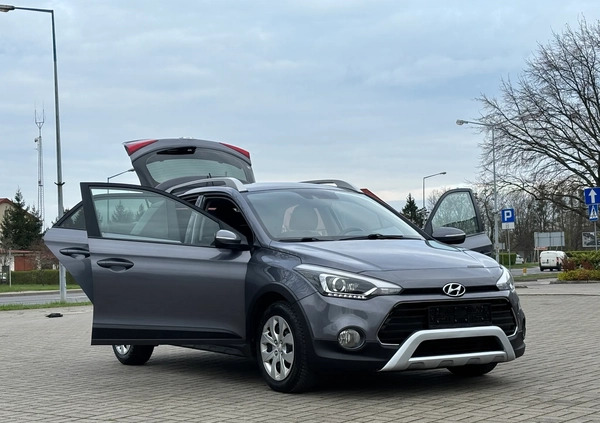 Hyundai i20 cena 34600 przebieg: 162000, rok produkcji 2017 z Ostrołęka małe 704